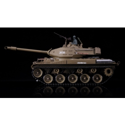 Czołg zdalnie sterowany ASG/IR/dźwięk/dym 1:16 U.S. M41A3 Walker Bulldog Light Tank RTR 2.4Ghz - Heng Long 3839-1U